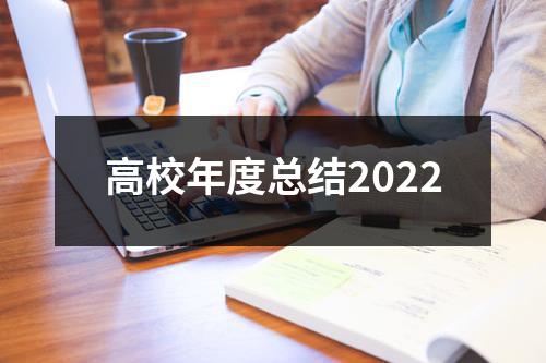 高校年度总结2022